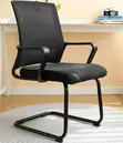 Kiti cha Kupokea Watu cha Ofisi cha Tamco Mesh Cantilever - Nyeusi - 5