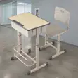 Ergonomic Adjustable School Desk and Chair Set - 4