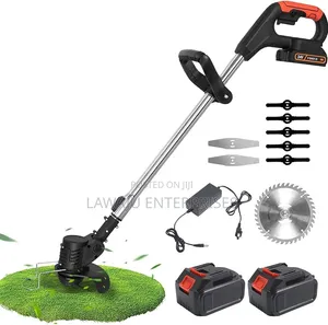 New Rechargeable Grass Cutter with 2 Batteries & 9 Blades