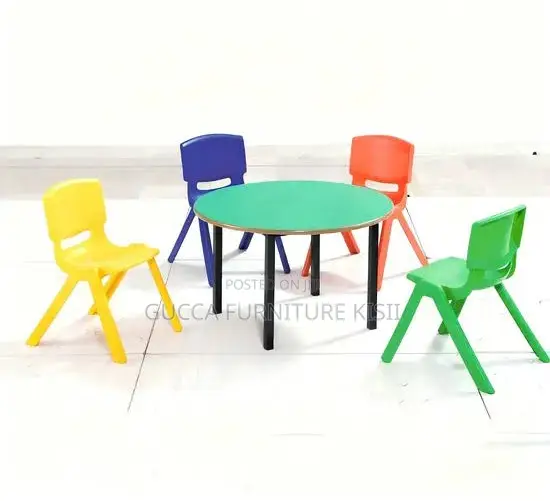 Stackable Ergonomic Kid's Plastic Chair - 1
