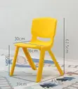 Stackable Ergonomic Kid's Plastic Chair - 2