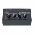 Behringer MICROAMP HA400 4-Channel Headphone Amplifier - 1