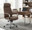 Brown Apex Executive High-Back Office Chair - 4