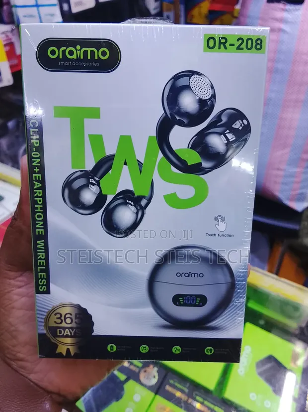 Oraimo OR-208 In-Ear Earpods - Black - 1