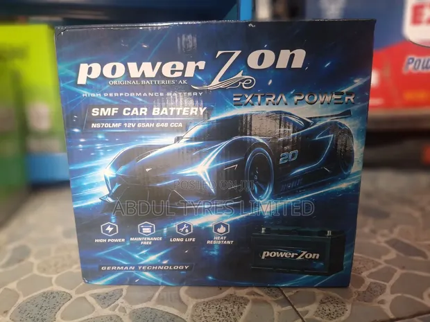 Powerzon NS70 MF Battery - German Technology - 1