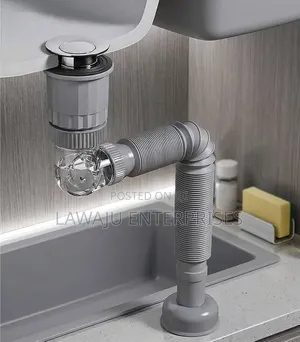 Space Saving Sink Drain Magic Bend