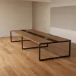 2400MM Executive Meeting Table with Power Cable - 2