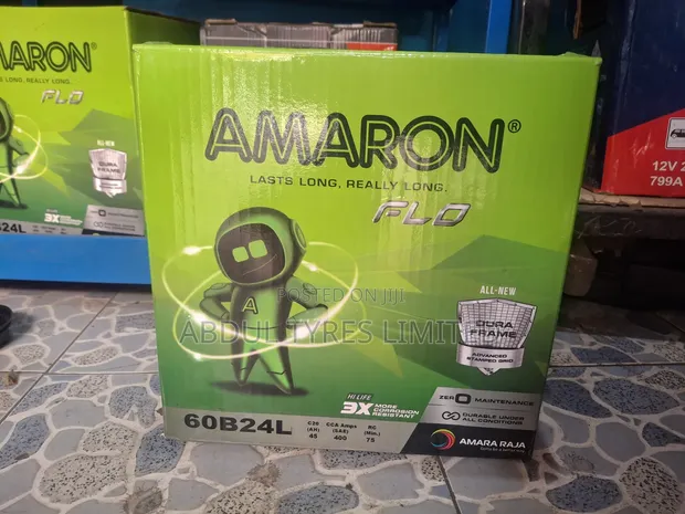 Betri ya Amaron NS60L/045 - Imetengenezwa India - 1