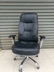 Boss Office Products Kiti cha Ofisi cha Kinaweza Kurekebishwa - Nyeusi - 1