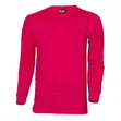 Slim Fit Long Sleeve Shirt - Hot Pink - 1
