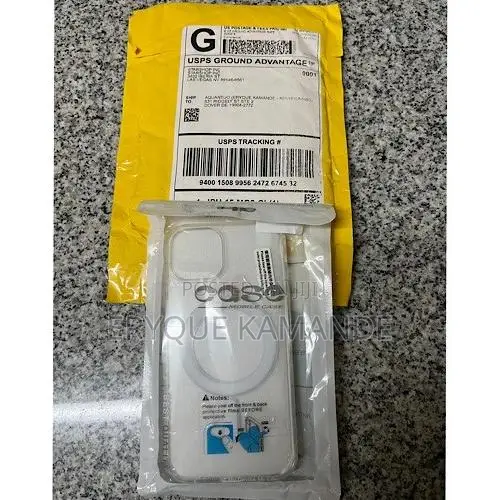Kifaa cha iPhone 15 cha MagSafe Chenye Uwazi na Kioo cha Kinga - 1