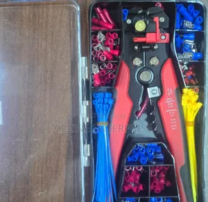 Multi-Purpose Wire Crimping, Cutting & Stripping Tool Kit