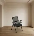 Modern Foldable Mid Backrest Office Chair - 3