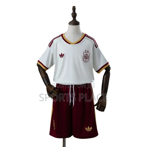 Spain Kids Away Jersey - World Champions 2026 - 1