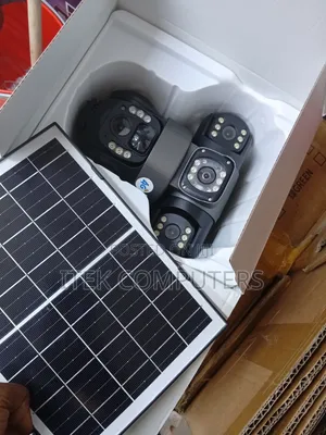 Wireless 4G Solar CCTV Camera with Triple Lens