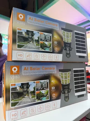 Kamera ya Usalama ya V380 AI Solar PTZ