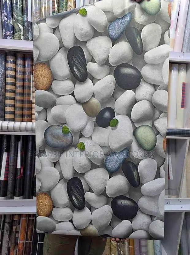 3D Brick Design Wallpaper kwa Nyumba za Kisasa - 1