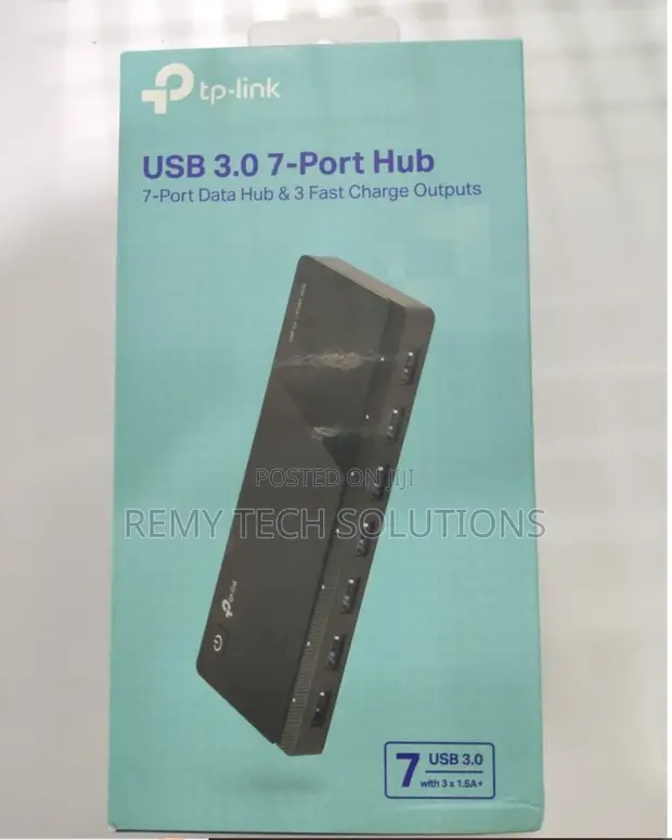 TP-Link UH700 USB 3.0 7-Port Hub - 1