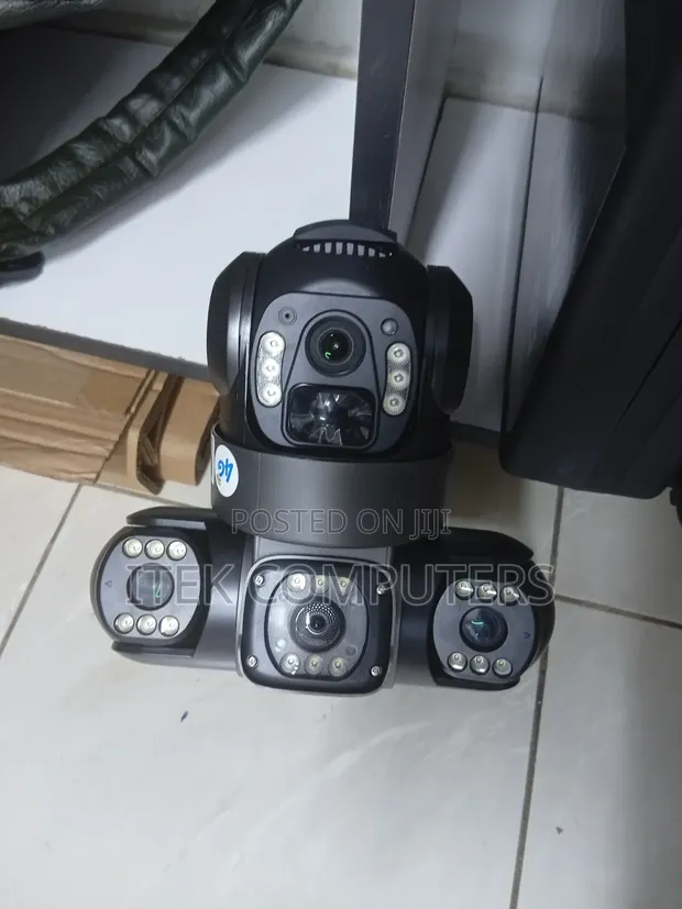 Smart 4G Triple Lens Solar CCTV Camera - 1
