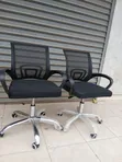 Boss Office Products Kiti cha Mesh chenye Urefu - 2