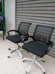 Boss Office Products Kiti Nyeusi cha Mesh cha Ofisi - 1