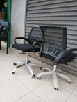 Boss Office Products Kiti Nyeusi cha Mesh cha Ofisi - 2