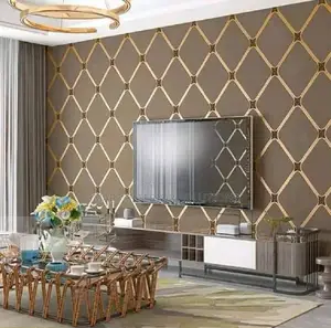 PVC 3D Wallpaper kwa Kuta za Ndani