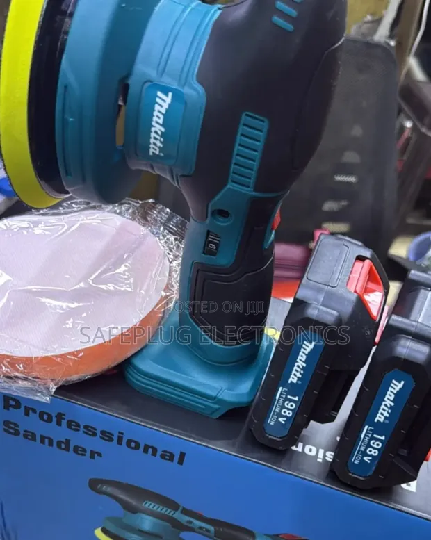 Makita 198V Cordless Car Polisher and Sander Kit - 1