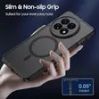Magsafe2 Magnetic OnePlus 13R Case Translucent Matte Shockproof Black - 1