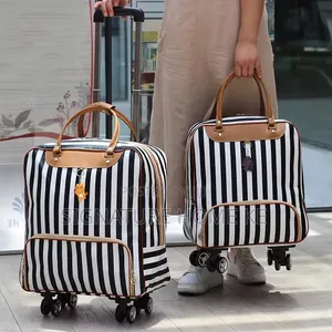 Trolley Travel Bag ya Ubora wa Juu na Magurudumu 4