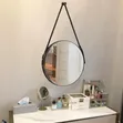 Nordic Wall Hanging Decorative Mirror (Dhahabu, 60cm) - 1