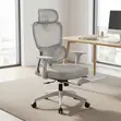 Executive Office Chair with Leg Rest - 3