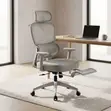 Executive Office Chair with Leg Rest - 5