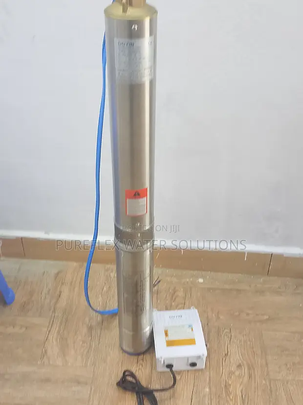 1 HP AC Submersible Pump - 93m Max Head, 5000 LPH - 1
