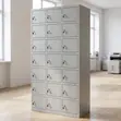 24-Unit Office Locker Cabinet - 4