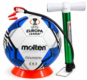 Mpira wa Molten Europa League Saizi 5 na Pampu