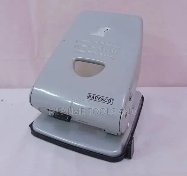 Used Rapesco Heavy-Duty 2-Hole Paper Punch - 1