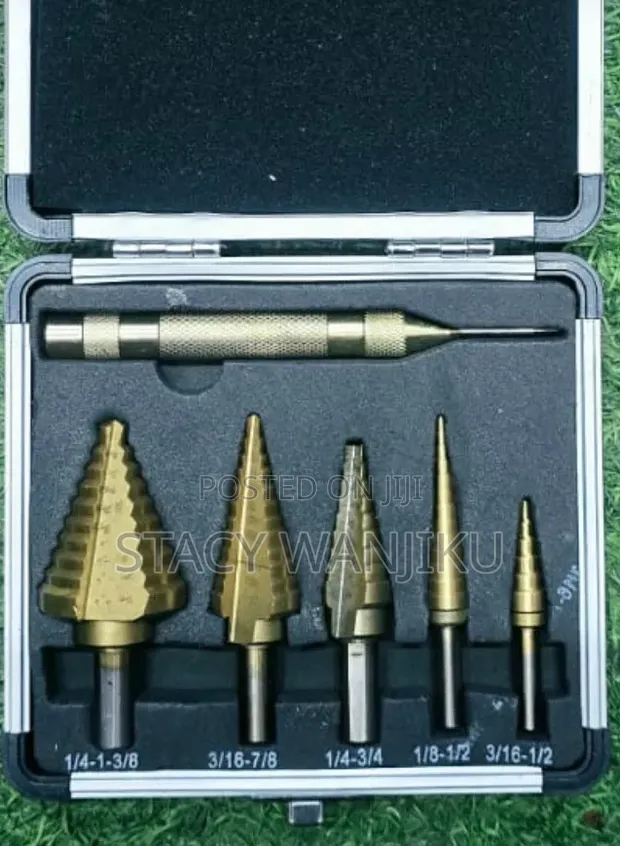 Set ya Vipande 6 vya Step Bits Mpya Kabisa - 1