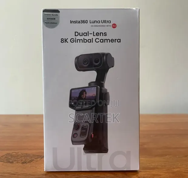 Insta360 Luna Ultra Kamera ya Gimbal ya 8K - 1
