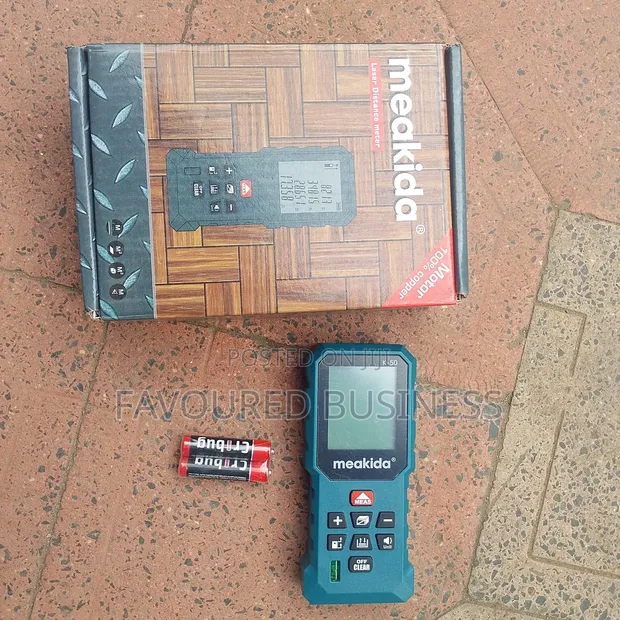 Meakida 50m Laser Distance Meter - Industrial Grade - 1