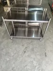 Trolley ya Hospitali ya Stainless Steel - 1