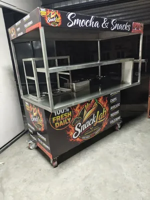 Custom Branded Stainless Steel Food Cart Trolley