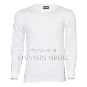 Slim Fit White Long Sleeve Shirt