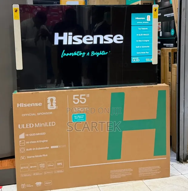 Hisense TV 55" ULED 4K Smart (55U6SKEN) - 1