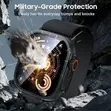 Apple Watch Ultra 49mm Alloy Frame Protector with Tempered Glass - 1