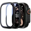 Apple Watch Ultra 49mm Alloy Frame Protector with Tempered Glass - 2
