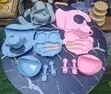 Set ya Vipande 6 vya Kulisha kwa Silicone kwa Watoto - Muundo wa Bundi - 2