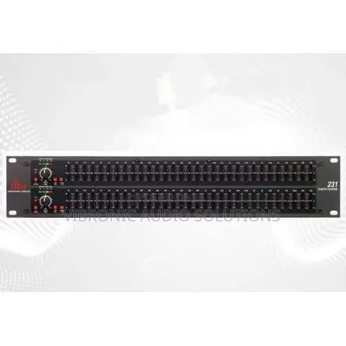 DBX Dual Channel Stereo Graphics Equaliser - 1