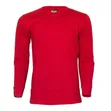 Slim Fit Red Long Sleeve Shirt - 1