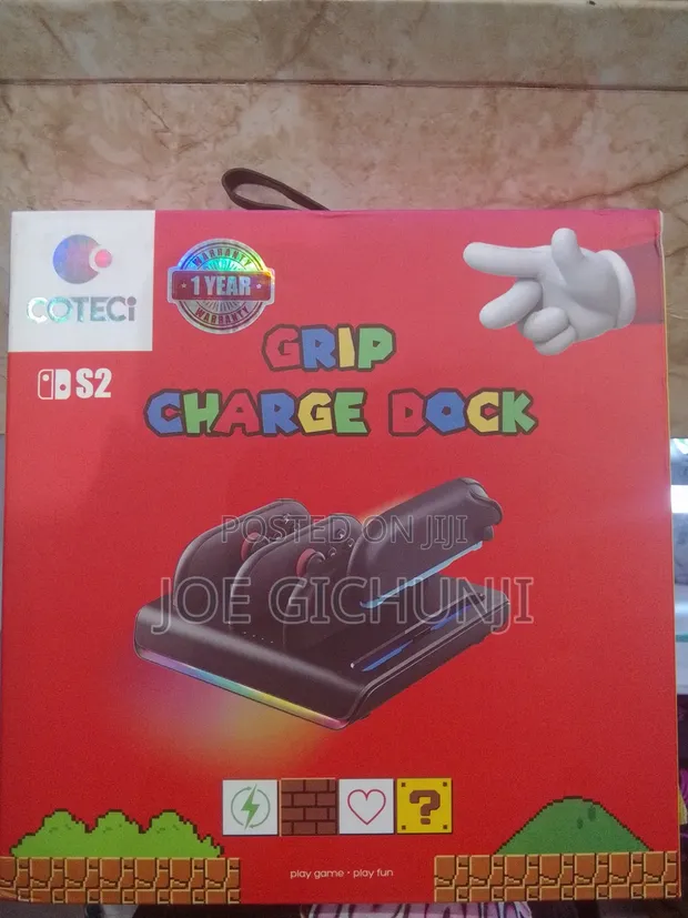 COTECI S2 Grip Charge Dock for Nintendo Switch Joy-Con - 1